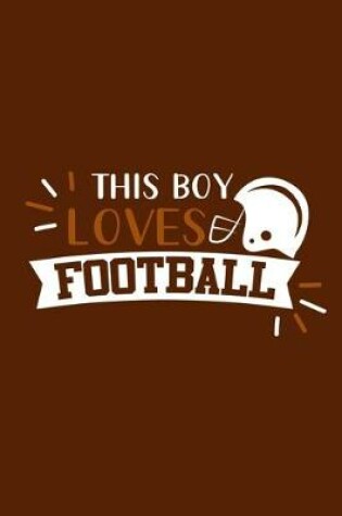 Cover of This Boy Loves Football