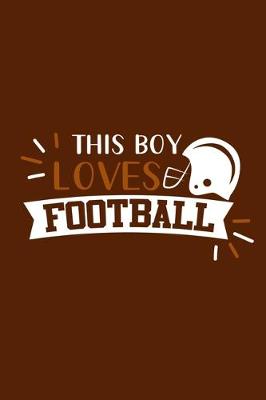 Book cover for This Boy Loves Football