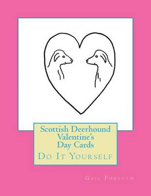 Book cover for Scottish Deerhound Valentine's Day Cards