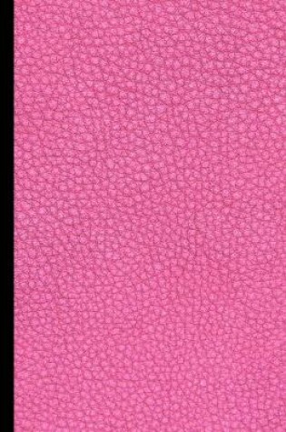 Cover of Pink Leather Notebook