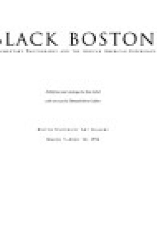 Cover of Black Boston