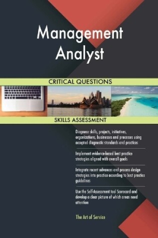 Cover of Management Analyst Critical Questions Skills Assessment