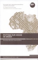 Book cover for Putting Our House in Order