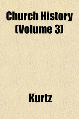 Book cover for Church History (Volume 3)