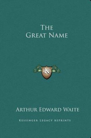 Cover of The Great Name