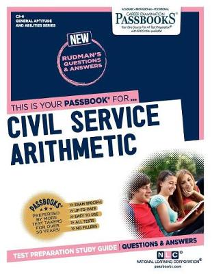 Book cover for Civil Service Arithmetic (Cs-6)