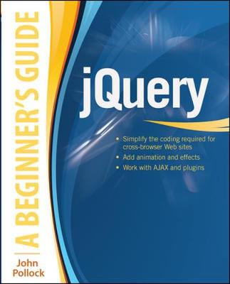 Book cover for jQuery: A Beginner's Guide