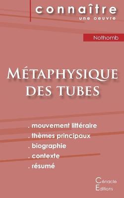 Book cover for Fiche de lecture Metaphysique des tubes de Amelie Nothomb (Analyse litteraire de reference et resume complet)