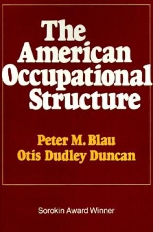 Cover of American Occupational Structure