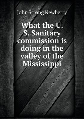 Book cover for What the U. S. Sanitary commission is doing in the valley of the Mississippi