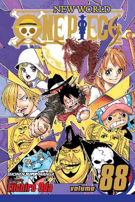 Book cover for One Piece, Vol. 88