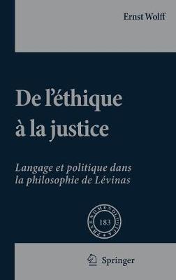 Book cover for De L'aethique Aa La Justice