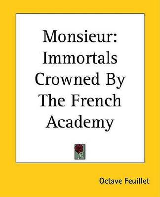 Book cover for Monsieur