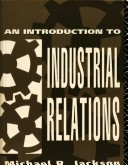 Book cover for An Introduction to Industrial Relations