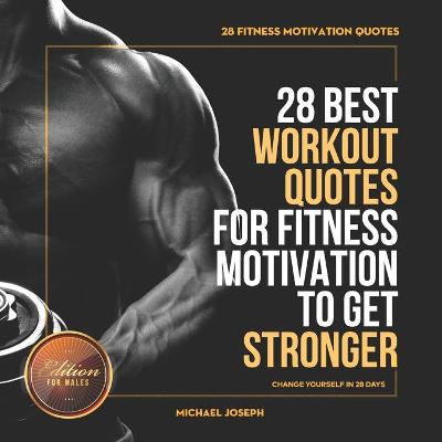 Book cover for 28 Fitness Motivation Quotes