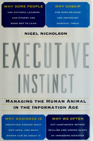 Cover of Executive Instinct