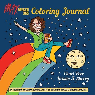 Book cover for Maximize 365 Coloring Journal