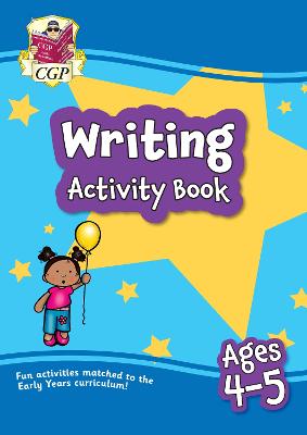 Book cover for Writing Activity Book for Ages 4-5 (Reception)