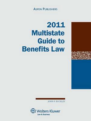 Book cover for Multistate Guide to Benefits Law, 2011 Edition