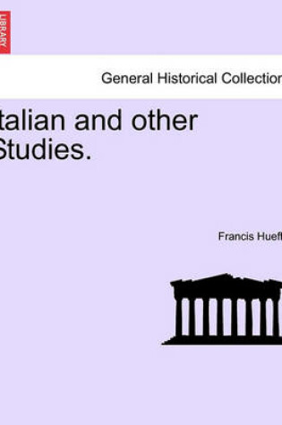 Cover of Italian and Other Studies.
