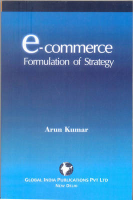 Book cover for E-commerce: Formulation of Strategy