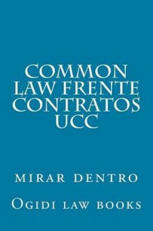 Cover of Common Law frente Contratos UCC