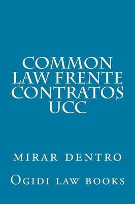 Book cover for Common Law frente Contratos UCC