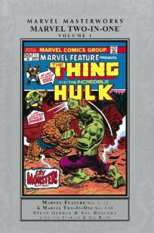 Cover of Marvel Masterworks: Marvel Two-in-one Volume 1