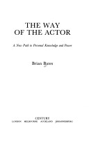 Book cover for The Way of the Actor