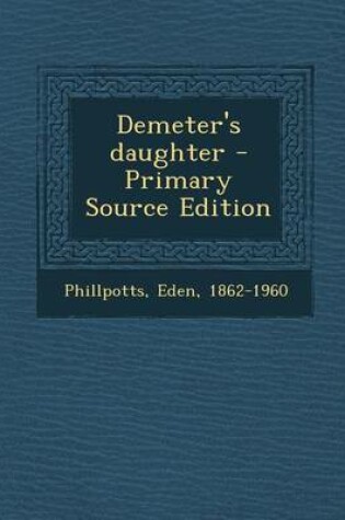 Cover of Demeter's Daughter