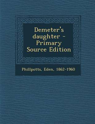 Book cover for Demeter's Daughter