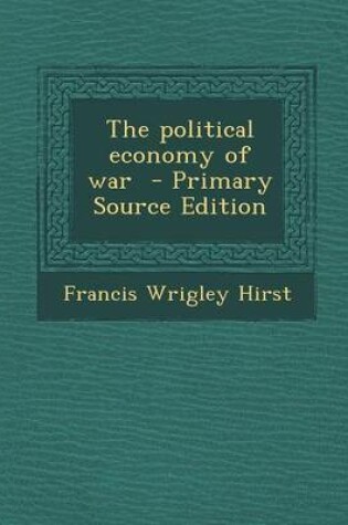 Cover of Political Economy of War