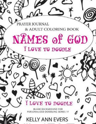 Book cover for Names of God Prayer Journal