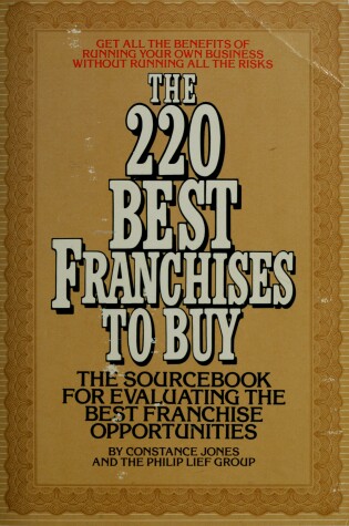 Cover of The 220 Best Franchises to Buy