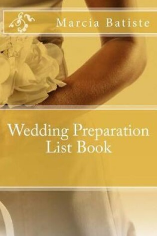 Cover of Wedding Preparation List Book