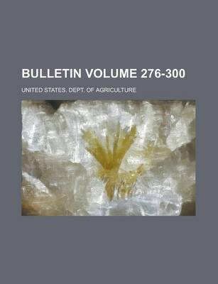 Book cover for Bulletin Volume 276-300