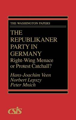 Book cover for The Republikaner Party in Germany