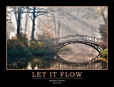 Book cover for Let It Flow Poster