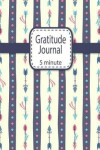 Book cover for Gratitude Journal 5 minutes
