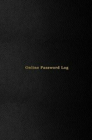 Cover of Online Password Log