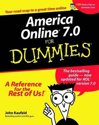 Book cover for America Online 7.0 For Dummies