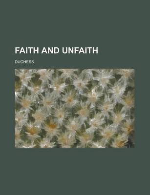 Book cover for Faith and Unfaith