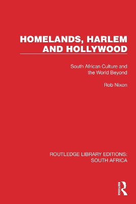 Cover of Homelands, Harlem and Hollywood