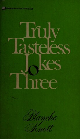 Book cover for Truly Tasteless Jks #3