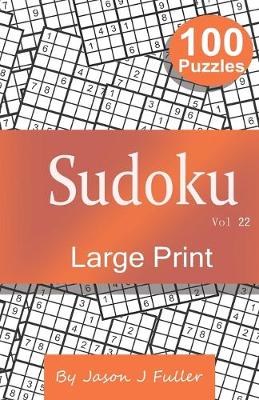 Cover of Sudoku Vol 22 large print