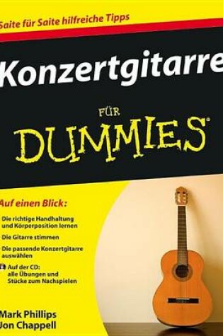 Cover of Konzertgitarre fur Dummies