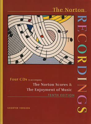 Book cover for The Norton Recordings 10e (Shorter Version) 4 CDs