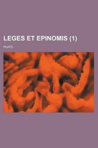 Cover of Leges Et Epinomis (1 )