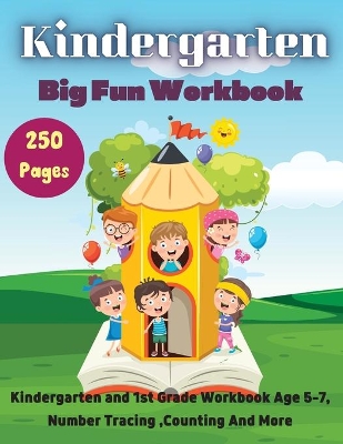 Book cover for Kindergarten Big Fun Workbook