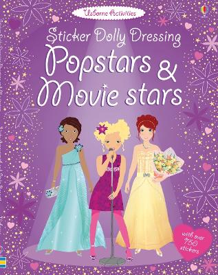 Book cover for Sticker Dolly Dressing Popstars & Movie Stars